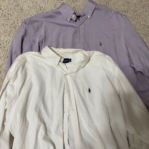 Men’s polo dress shirt